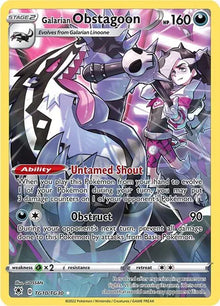 Galarian Obstagoon [Ultra Rare] TG10/TG30 - Astral Radiance Trainer Gallery