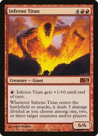 Inferno Titan - MTG Magic 2012 (M12) M 147