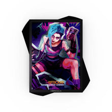 RIFTBOUND LEAGUE OF LEGENDS TCG ORIGINS ART SLEEVES JINX 100CT [PREORDER]