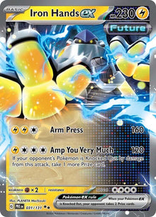 Iron Hands Ex [Double Rare] #031/131 - Pokemon Prismatic Evolutions