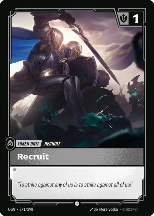 Recruit [Common] #271/298 - Origins