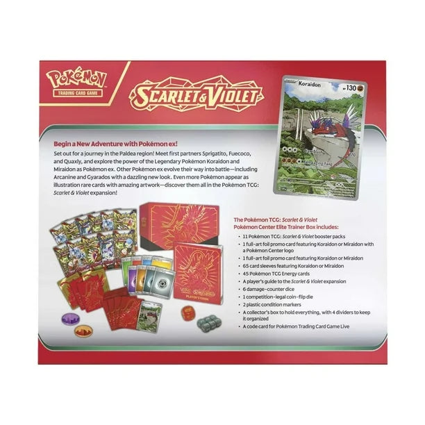 Pokémon: Scarlet & Violet Elite Trainer Box (Koraidon)