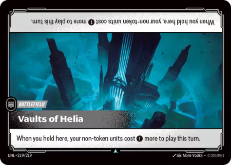 Vaults of Helia [Battlefield] UNL 219/219 - Riftbound Unleashed