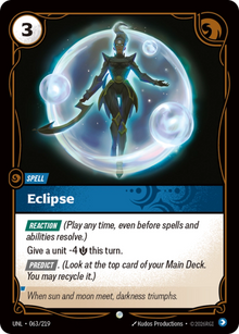 Eclipse [Common] UNL 063/219 - Riftbound Unleashed