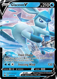 Glaceon V [Ultra Rare] #038/159 - Crown Zenith