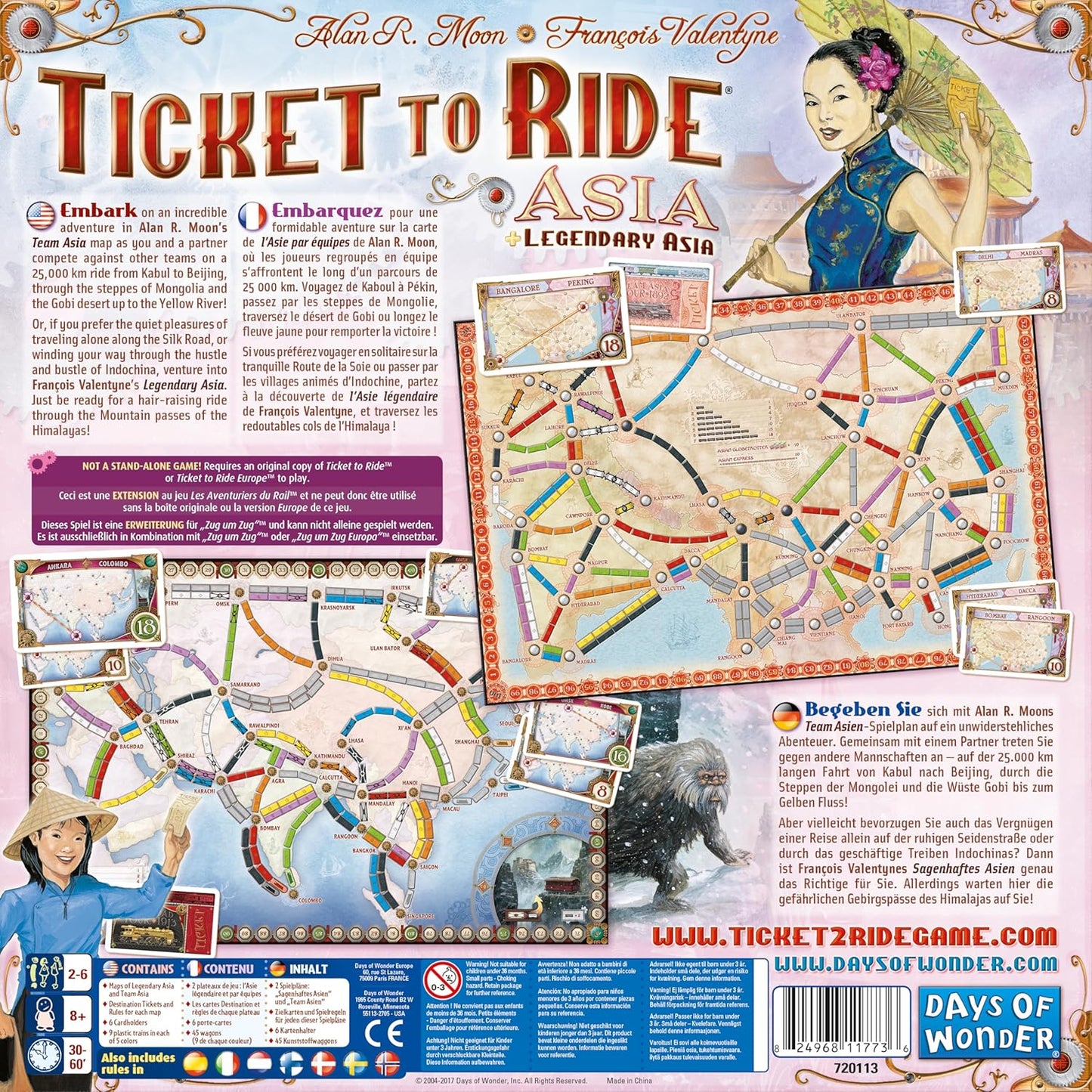 Ticket to Ride: Asia