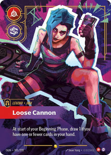 Jinx - Loose Cannon [Overnumbered Showcase] 301/298 - Riftbound Origins