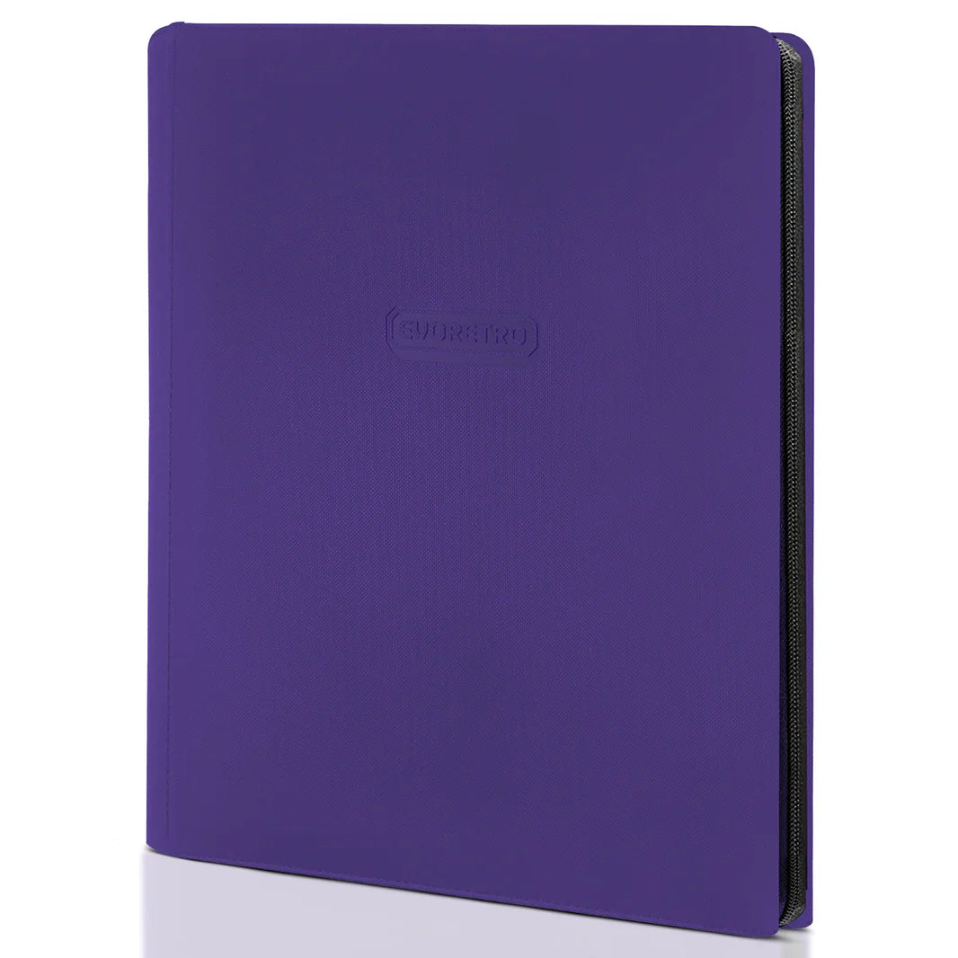 Evoretro: 9-Pocket Zip-Up Trading Card Binder for 360 cards
