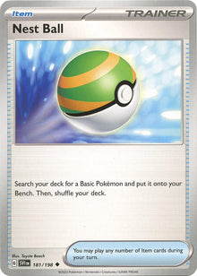 Nest Ball [Uncommon] #181/198 - Pokemon Scarlet & Violet
