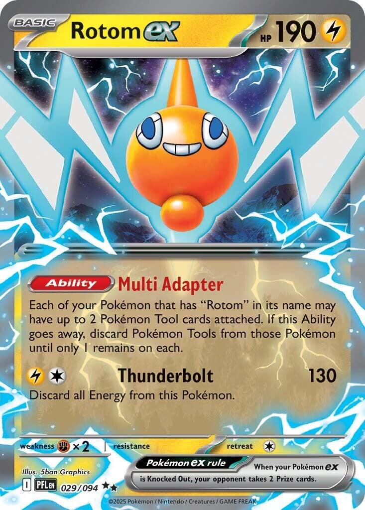 Rotom ex [Double Rare] 029/094 - Pokemon Phantasmal Flames