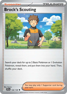 Brock's Scouting [Uncommon] #146/159 - Pokemon Journey Together
