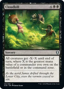 Cloudkill - MTG Commander Legends: Battle for Baldur's Gate U 121