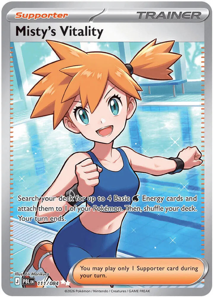 Misty's Vitality [Ultra Rare] PBL 111/084 -  Pitch Black