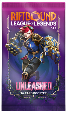 RIFTBOUND LEAGUE OF LEGENDS TCG UNLEASHED BOOSTER PACK