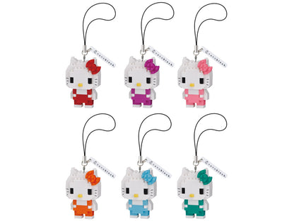 Kawada Nano Charm - Hello Kitty Colors Blind Box Phone Charm (1 Blind Box)