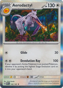 Aerodactyl [Holo] #142/165 - Pokemon 151