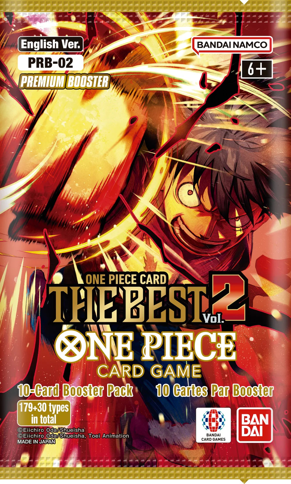 One Piece PRB-02 : The Best Vol.2 Premium Booster Pack