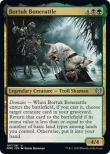 Bortuk Bonerattle [Foil] - MTG Dominaria United U 197