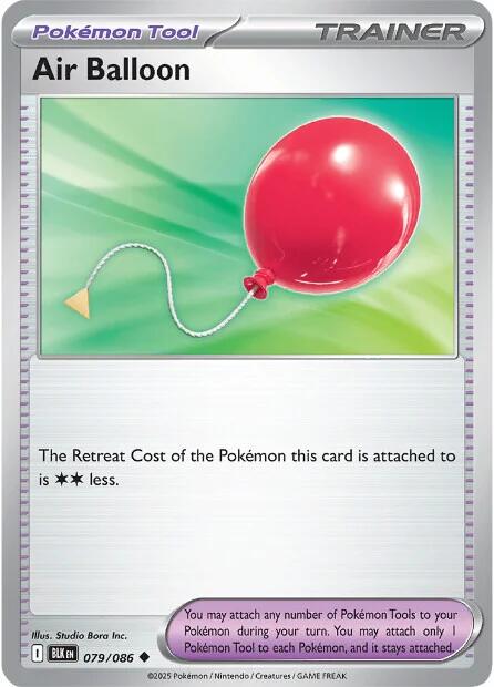 Air Balloon [Uncommon] #079/086 - Pokemon Black Bolt