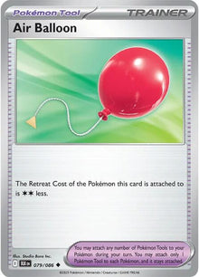 Air Balloon [Uncommon] #079/086 - Pokemon Black Bolt