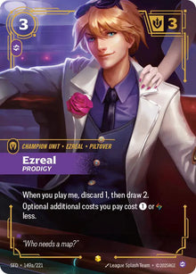 Ezreal - Prodigy (Alternate Art) 149a/221 - Spiritforged