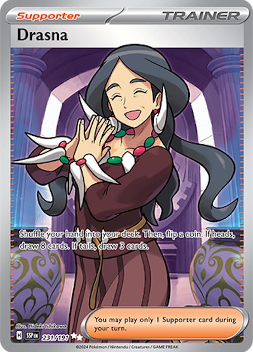 Drasna [Full Art Ultra Rare] #231 /191 - Surging Sparks