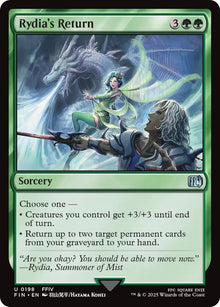 Rydia's Return [Foil] #198 Magic Final Fantasy