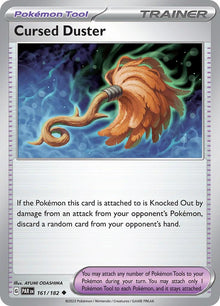 Cursed Duster [Uncommon] #161/182 - Pokemon Paradox Rift