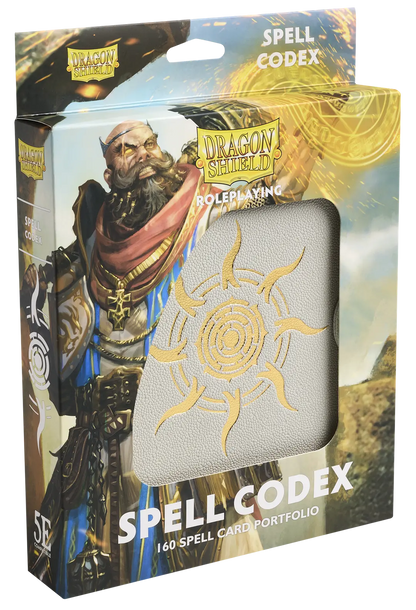 Dragon Shield Spell Codex Binder - Ashen White