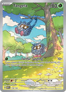 Tangela [Illustration Rare] #178/165 - 151 Pokemon