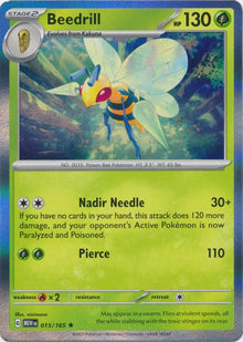 Beedrill [Rare] #015/165 - 151