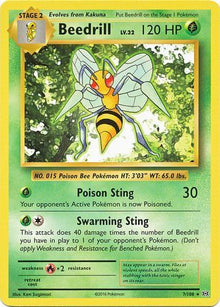 Beedrill [Rare] #7/108 - Evolutions