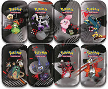 Pokemon: Black Bolt & White Flare - Unova Mini Tin (8 Tin Display)