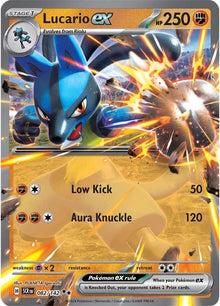 Lucario ex [Double Rare] #082/142 - Stellar Crown
