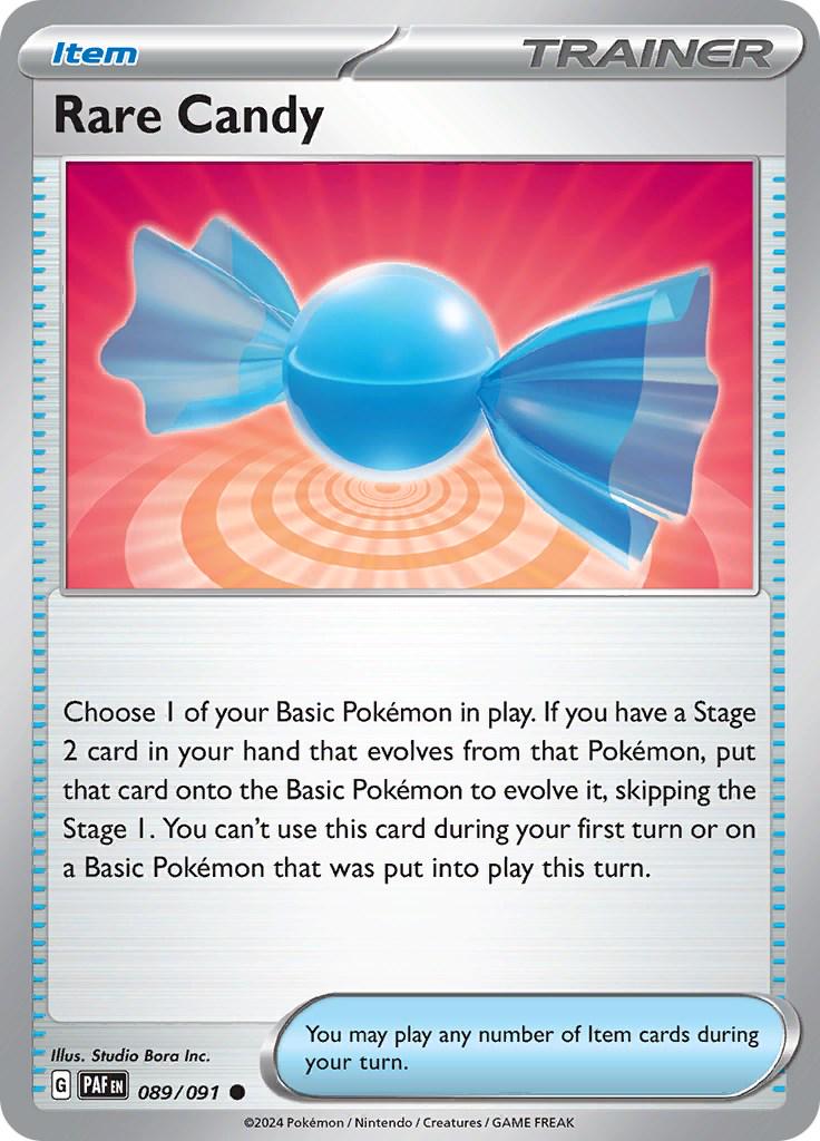 Rare Candy [Common] #089/091 Pokemon Paldean Fates