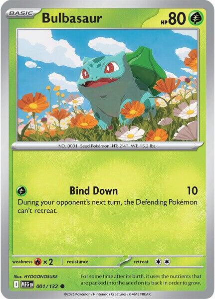 Bulbasaur [Common] #001/132 - Pokemon Mega Evolution