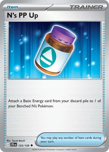 N's PP Up [Uncommon] #153/159 - Pokemon Journey Together