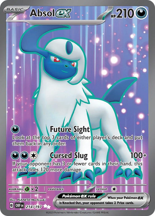 Absol ex [Ultra Rare] 214/197 - Pokemon Obsidian Flames
