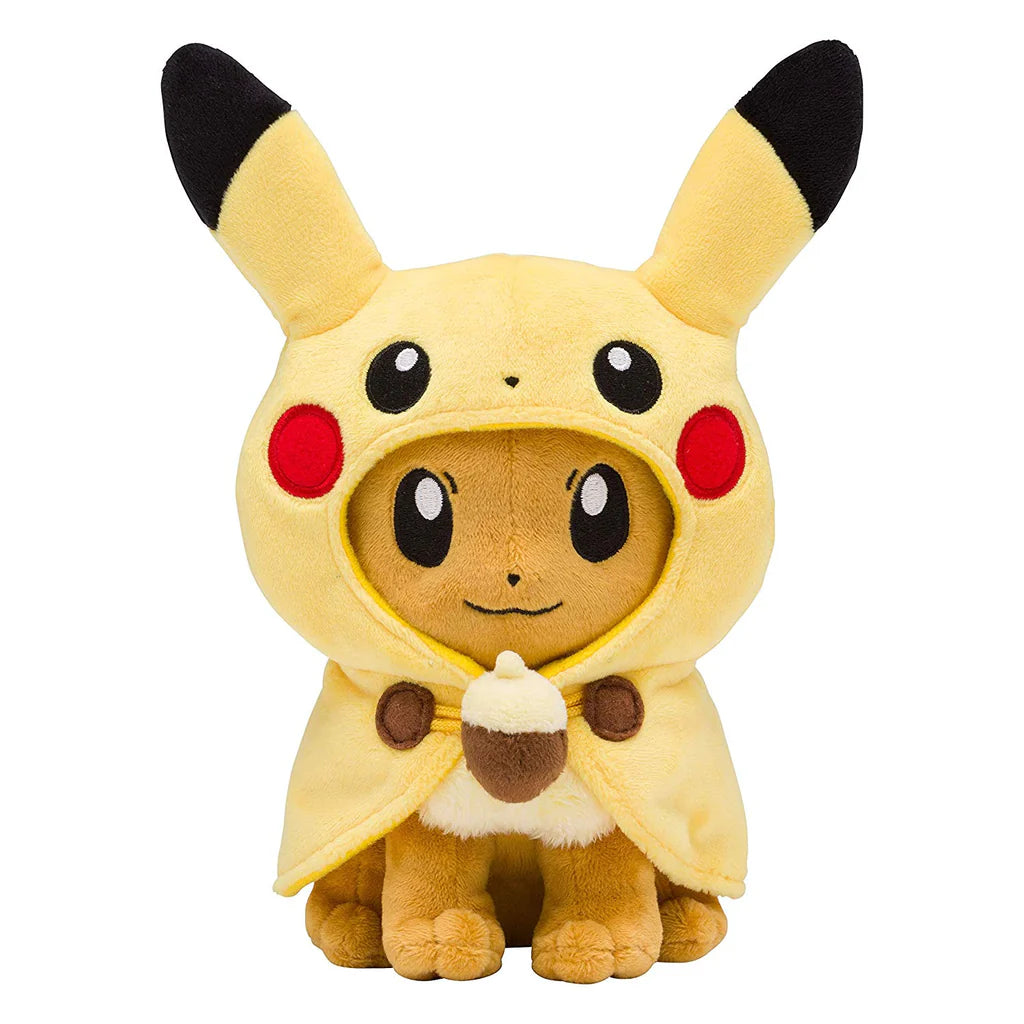 Pikachu Poncho Eevee