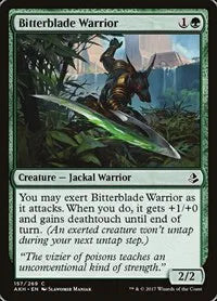 Bitterblade Warrior [Foil] - MTG Amonkhet C 157
