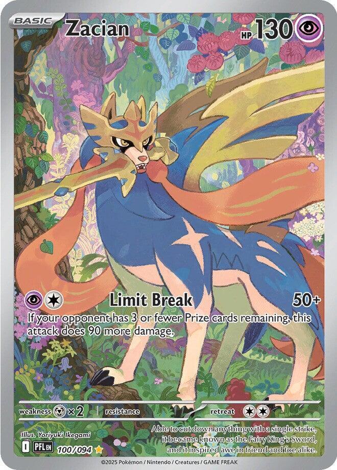 Zacian [Illustration Rare] 100/094 -Pokemon Phantasmal Flames