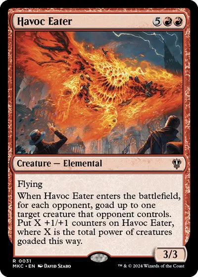 Havoc Eater - MTG Commander: Murders at Karlov Manor R 31