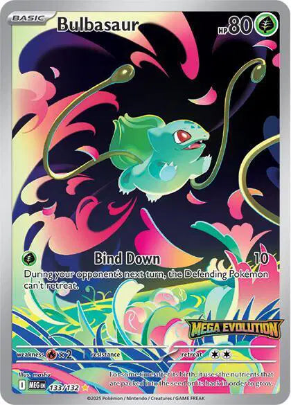 Bulbasaur #133/132 [Stamped Promo] - Pokemon Mega Evolution