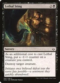 Lethal Sting - MTG Hour of Devastation C 67