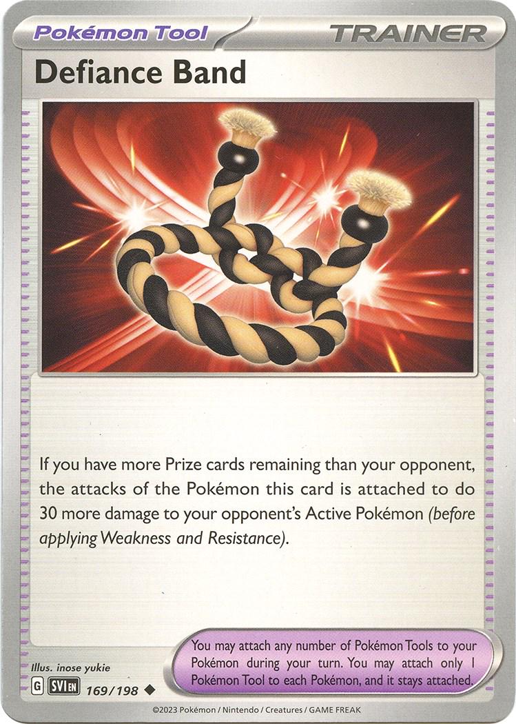 Defiance Band [Uncommon] #169/198 - Pokemon Scarlet & Violet