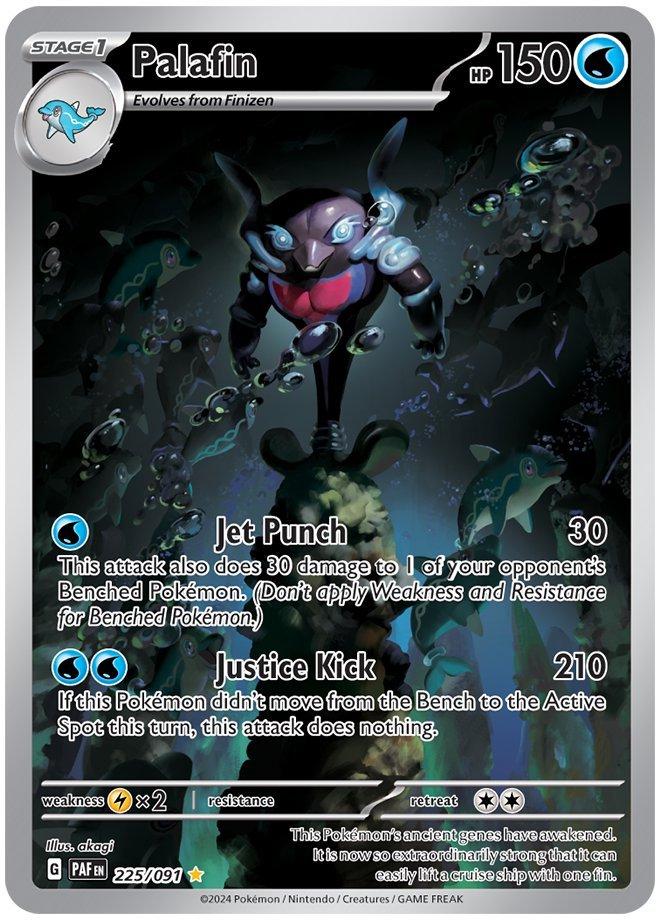 Palafin [Illustration Rare] #225/091 - Paldean Fates