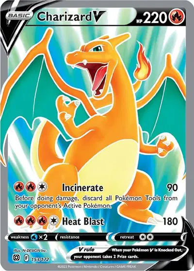 Charizard V [Full Art Ultra Rare] 153/172 - Pokemon Brilliant Stars