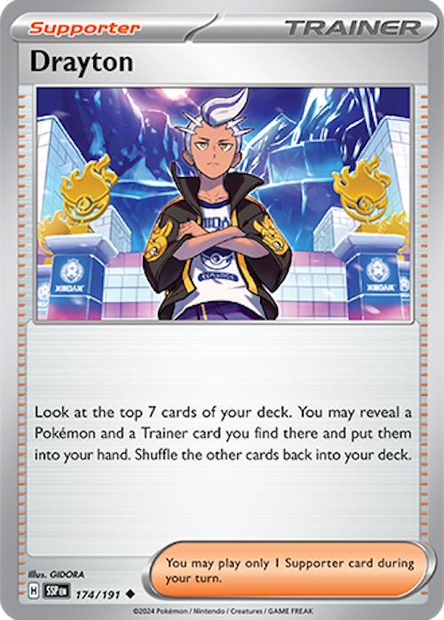 Drayton[Uncommon] #174/191 - Pokemon Surging Sparks