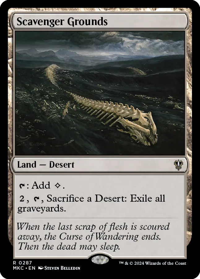 Scavenger Grounds - Magic: The Gathering • R • 287 Commander: Murders at Karlov Manor