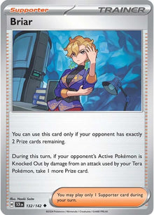 Briar [Uncommon] #132/142 - Pokemon Stellar Crown